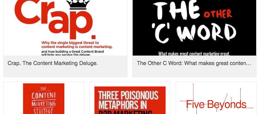 Top five B2B content marketing influencers on social media